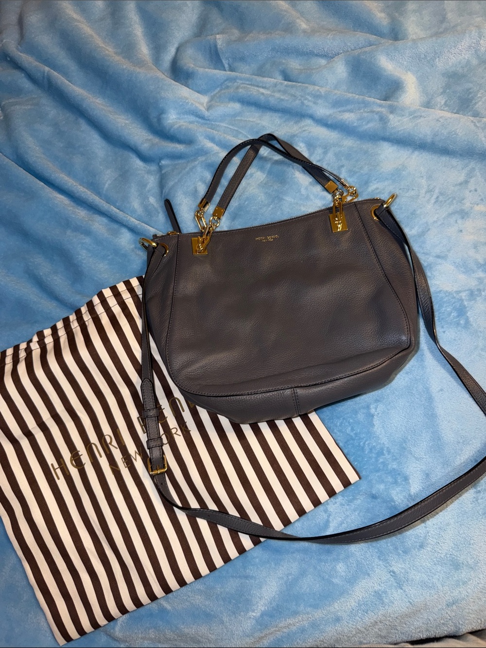 VINTAGE HENRI BENDEL LEATHER BAG